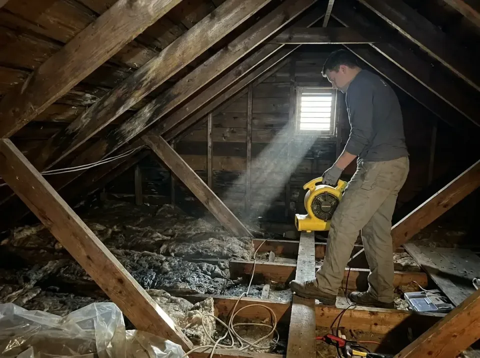 attic-water-damage-drying-proc-007 — frequently asked questions, Emergency Water Extraction & 24/7 Flood Response in Napoleo…